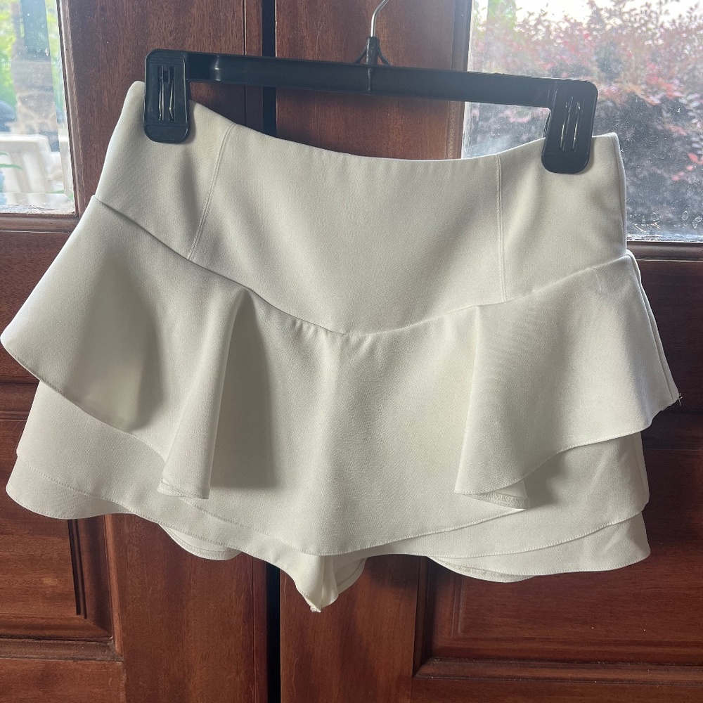 English Factory white skort